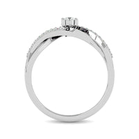 Thumbnail for 10K White  Gold 1/5 Ct.Tw. Diamond Promise Ring