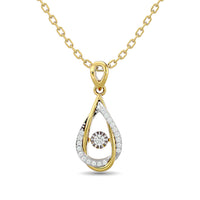 Thumbnail for 10KT WHITE GOLD 1/8CT TW DIAMOND PENDANT
