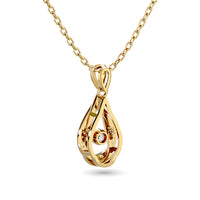 Thumbnail for 10KT WHITE GOLD 1/8CT TW DIAMOND PENDANT