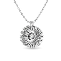 Thumbnail for 10KT WHITE GOLD 1/6CT TW DIAMOND PENDANT