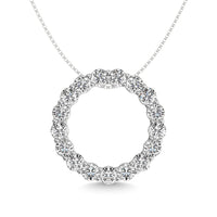 Thumbnail for Diamond 1 ct tw Fashion Pendant in 14K White Gold