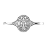 Thumbnail for 10K White Gold 1/5 Ct.Tw. Diamond Promise Ring