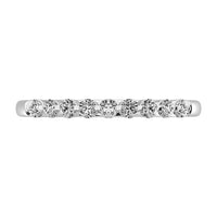 Thumbnail for 10K White Gold 1/4 Ct.Tw. Diamond Stackable Band