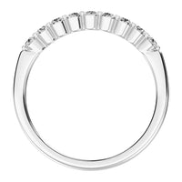 Thumbnail for 10K White Gold 1/4 Ct.Tw. Diamond Stackable Band