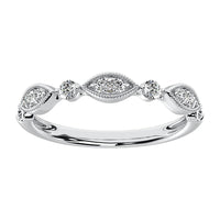 Thumbnail for 14K White Gold 1/3 Ct.Tw. Diamond Stackable Band