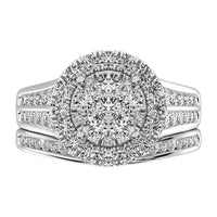 Thumbnail for 10K White Gold 2 Ct.Tw. Round Diamond Bridal Ring