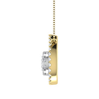 Thumbnail for 14K Yellow Gold 1/3 Ct.Tw. Diamond Pear Shape Necklace