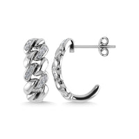 Thumbnail for Diamond  1/10 Ct.Tw. J Earrings in 14K White Gold
