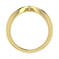 Thumbnail for 14K Yellow Gold 1/3 Ct Ct.Tw. Diamond Chevron Band