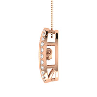 Thumbnail for 10K Rose Gold 1/5 Ct Ct.Tw. Diamond Shimmering Pendant