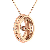 Thumbnail for 10K Rose Gold 1/5 Ct Ct.Tw. Diamond Shimmering Pendant