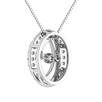 Thumbnail for 10K White Gold 1/5 Ct Ct.Tw. Diamond Shimmering Pendant