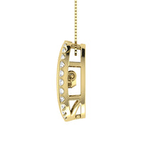 Thumbnail for 10K Yellow Gold 1/5 Ct Ct.Tw. Diamond Shimmering Pendant