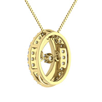 Thumbnail for 10K Yellow Gold 1/5 Ct Ct.Tw. Diamond Shimmering Pendant