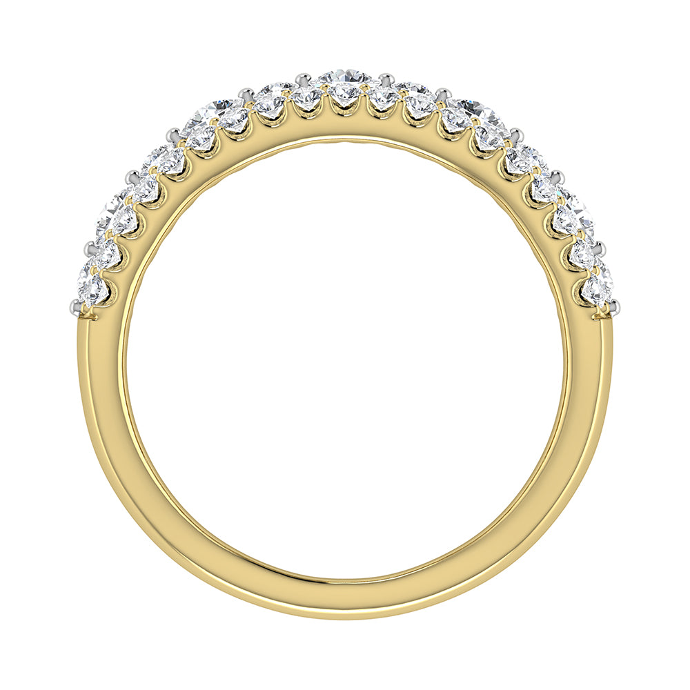 14K Yellow Gold 1 Ct Ct.Tw. Diamond Fashion Band