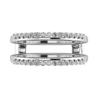 Thumbnail for 14K White Gold 1/2 Ct.Tw. Diamond Guard Ring