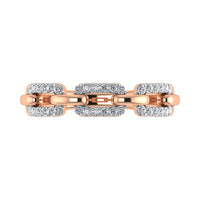 Thumbnail for 10K Rose Gold 1/4 Ct.Tw. Diamond Fashion Ring