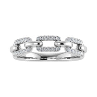 Thumbnail for 10K White Gold 1/4 Ct.Tw. Diamond Fashion Ring