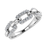 Thumbnail for 10K White Gold 1/4 Ct.Tw. Diamond Fashion Ring
