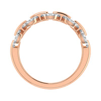 Thumbnail for 10K Rose Gold 1/6 Ct.Tw. Diamond Fashion Ring