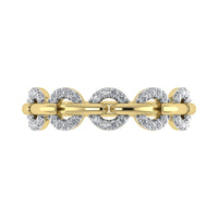 Thumbnail for 10K Yellow Gold 1/6 Ct.Tw. Diamond Fashion Ring