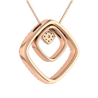 Thumbnail for 10K Rose Gold 1/2 Ct.Tw. Diamond Slide Pendant