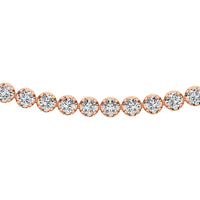 Thumbnail for 10K Rose Gold 3 1/3 Ct.Tw. Diamond Heart Promise Ring