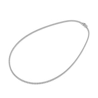 Thumbnail for 14K White Gold 4 1/6 Ct.Tw. Diamond Fashion Necklace (13 inches + 3 inches extender chain)