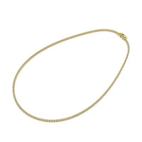 Thumbnail for 10K Yellow Gold 3 1/3 Ct.Tw. Diamond Fashion Necklace (13 inches + 3 inches extender chain)