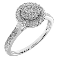 Thumbnail for 10K White Gold 1/5 Ct.Tw. Diamond Promise Ring