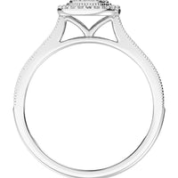 Thumbnail for 10K White Gold 1/5 Ct.Tw. Diamond Promise Ring