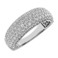 Thumbnail for 14K White Gold 1 Ct.Tw. Diamond Pave Set Fashion Band