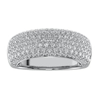 Thumbnail for 14K White Gold 1 5/8 Ct.Tw. Diamond Pave Set Fashion Band