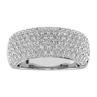 Thumbnail for 14K White Gold 2 Ct.Tw. Diamond Pave Set Fashion Band