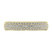 Thumbnail for 14K Yellow Gold 3/4 Ct.Tw. Diamond Pave Set Fashion Band