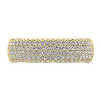 Thumbnail for 14K Yellow Gold 1 Ct.Tw. Diamond Pave Set Fashion Band