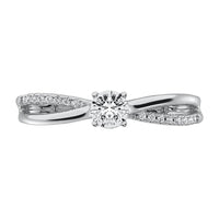 Thumbnail for 10K White Gold 1/5 Ct.Tw. Diamond Promise Ring
