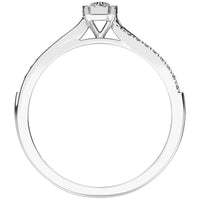 Thumbnail for 10K White Gold 1/5 Ct.Tw. Diamond Promise Ring
