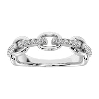 Thumbnail for 10K White Gold 1/5 Ct.Tw. Diamond Fashion Ring