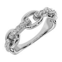 Thumbnail for 10K White Gold 1/5 Ct.Tw. Diamond Fashion Ring