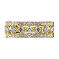 Thumbnail for 14K Yellow Gold 1/2 Ct.Tw. Diamond Fashion Band