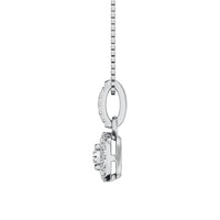 Thumbnail for 10K White Gold 1/10 Ct.Tw. Diamond Fashion Pendant