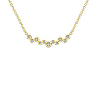 Thumbnail for 10K Yellow Gold 1/5 Ct.Tw. Diamond Fashion Necklace