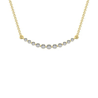 Thumbnail for 14K Yellow Gold 1/2 Ct.Tw. Diamond Fashion Necklace