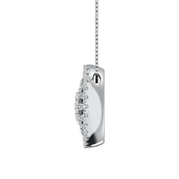 Thumbnail for 14K White Gold 1 Ct.Tw. Diamond Disc Fashion Pendant