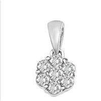 Thumbnail for LADIES PENDANT 3/4 CT ROUND DIAMOND 14K WHITE GOLD