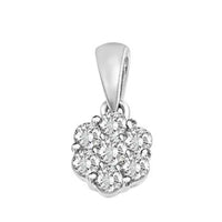 Thumbnail for LADIES PENDANT 1/2 CT ROUND DIAMOND 14K YELLOW GOLD