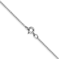 Thumbnail for 14k White .42mm Gold Carded Curb Chain