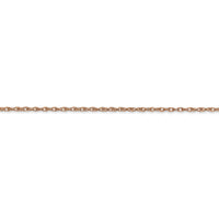 Thumbnail for 14k Rose Gold 1.15mm Carded Cable Rope Chain