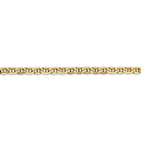 Thumbnail for 14k 4mm Semi-Solid Anchor Chain